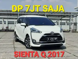 DP 7JT SAJA TOYOTA SIENTA Q AT MATIC AUTOMATIC 2017 PUTIH LOW KM