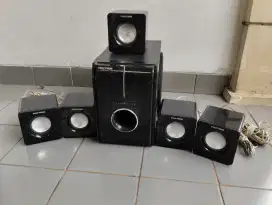 Home theater Polytron speaker 5+1