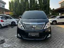 TERMURAH CASH DP MULAI 5 JUTA ALPHARD G AT 2012  BLACK EDITION RARE !!