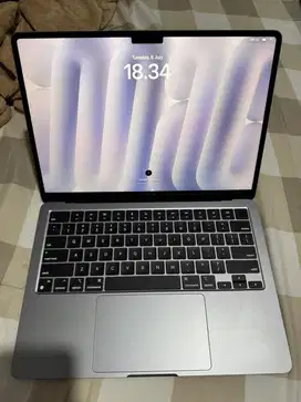 Macbook Air M2 16/256GB space gray, ex ibox garansi on