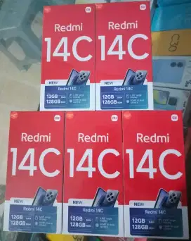 New REDMI14C 6/128 GARANSI RESMI 1 TAHUN
