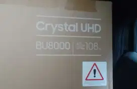 TV LED Samsung Crystal UHD 43 inch type BU8000