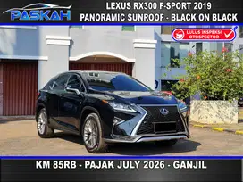 Pajak=1TAHUN Bunga=5% Genap Lexus RX300 Fsport 2019 RX 300 SPORT 2019
