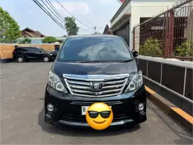 Toyota alphard sc premium sound 2012 (tipe tertinggi) km rendah