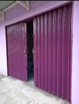Folding gate besi dan rolling door