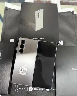 Samsung Z fold 6 5G 12/512GB like new garansi sein 10 bulan