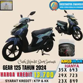 GEAR 125 TERMURAH BERGARANSI CASH/KREDIT PROMO KLIK PROFIL