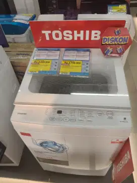 Mesin cuci toshiba 8 kg bisa cicilan cuma 200 ribuan perbulan