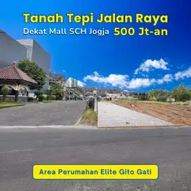 Tanah Strategis Area Gito-gati Jogja, Cocok untuk Hunian