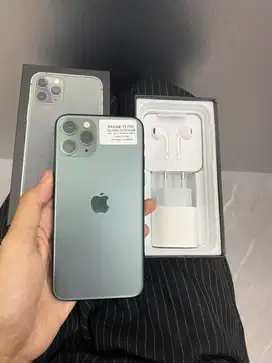 iPhone 11 Pro 64gb - Second Inter Fullset mulus no minus.