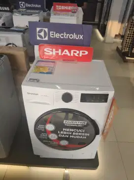 Mesin cuci Sharp 8kg bisa cicilan 300 ribuan perbulan