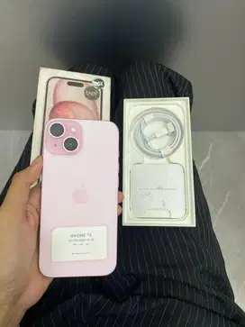 iPhone 15 128gb - Second Ibox Fullset mulus no minus.