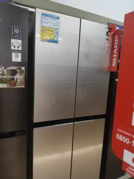 Kulkas Sharp multidoor 4 pintu