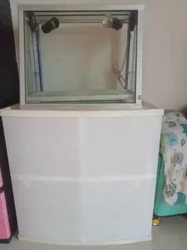 Jual booth meja plastik portable cocok untuk usaha