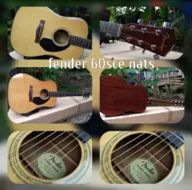 Gitar fender akustik electric