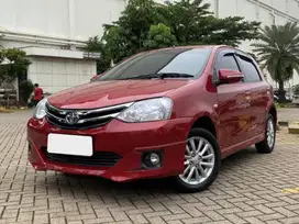 Pajak Panjang Toyota Etios Valco  1.2 G Bensin-MT 2016 Hitam