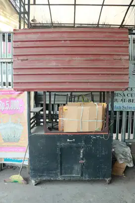 jual gerobak 1,5 juta ( nego ) besi tahan lama