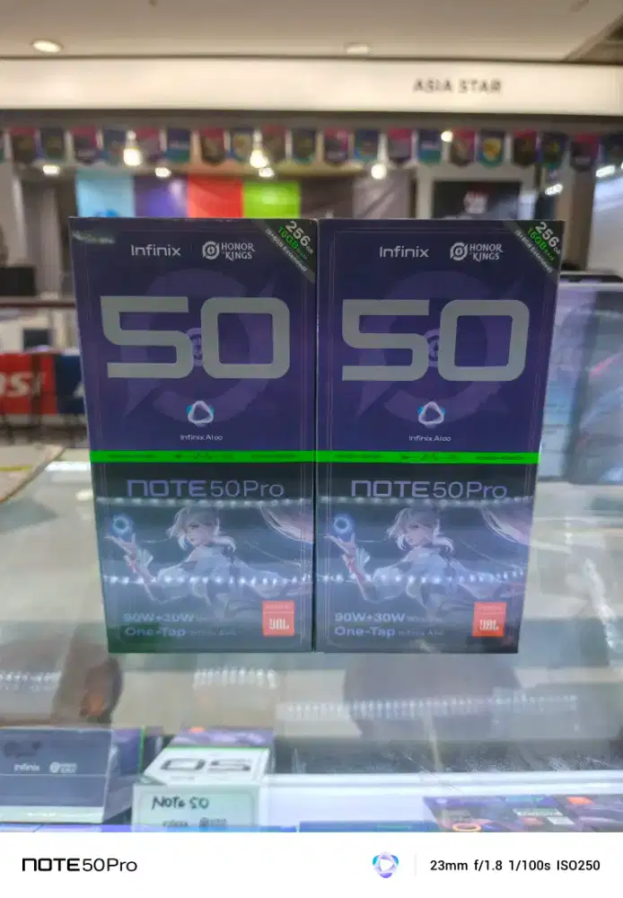 Infinix Note 50 Pro 8/256 Baru 100% Original Segel Dus Box BNIB