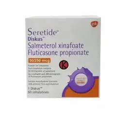 NEW SEGEL‼️ SERETIDE DISKUS 50/250mcg EXP 2026