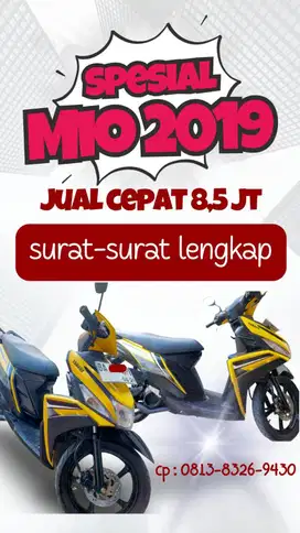 motor yamaha mio se 88