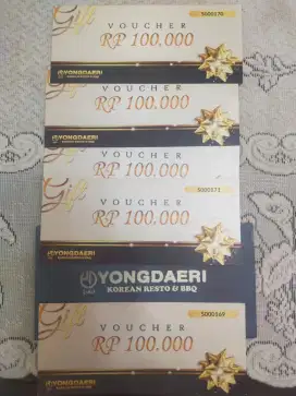 Voucher makan yongdaeri