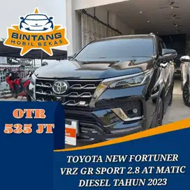 TOYOTA FORTUNER VRZ GR SPORT 2.8 AT MATIC 2800 CC DIESEL TAHUN 2023