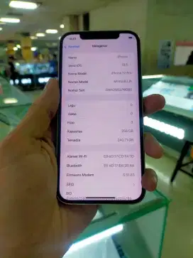 iPhone 12pro 256GB white inter all operator fullset
