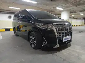 TDP Rendah Toyota Alphard 2.5 G Bensin-AT 2020 Hitam CJFAB