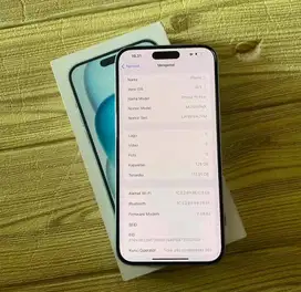 iPhone 15 Plus 128GB Garansi Resmi iBox Maret 2026 BH 100%