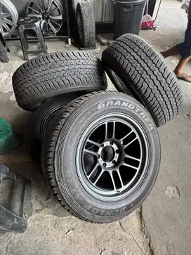 Velg JF Luxury + Ban dunlop AT25 265/65/18