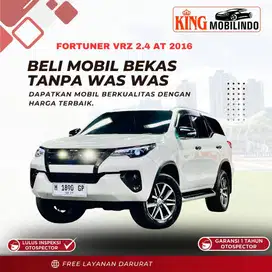 ( KING MOBILINDO ) FORTUNER VRZ 2.4 AT 2016 DIESEL, KM 60rb