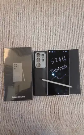 Samsung S24 Ultra Titanium Grey 512GB Mulus Seperti Baru! Bonus Casing