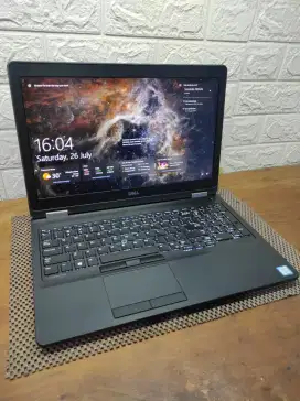 Dell Latitude E5570 intel Core i5 Gen-6 (8/256gb) Layar 15,6 inchi