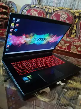Laptop Gaming MSI GF63 Core i5 Gen 11 RAM 16GB NVIDIA 4GB