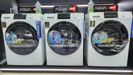 Mesin cuci Front Load Aqua Fqw-820bf 8kg Inverter (new)