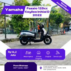 Yamaha All New Fazzio 125cc Keylles Initial D Tahun 2022 Pajak Off