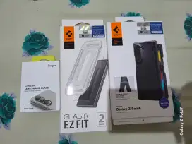 Casing spigen fold 6 2nd Glastr ez fit spigen dan frame glass fold 6