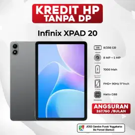 BISA KREDIT INFINIX XPAD 20 8/256GB TANPA DP
