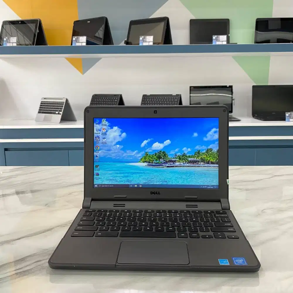[D02] Laptop intelnseries 4gb ssd 12inch siap pakai
