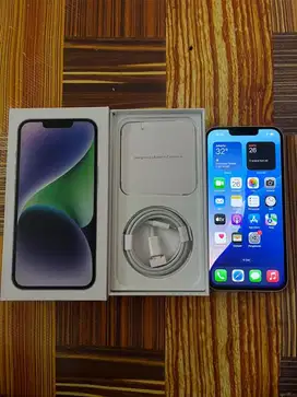 BU iphone 14 all operator fullset nominus like new