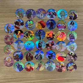 Tazos Chiki One Piece Hologram Set 2