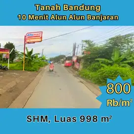 Dijual Tanah Bandung 10 Menit Dari Alun Alun Banjaran SHM