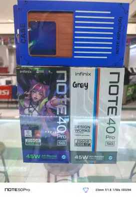 Infinix Note 40 Pro 5G 8/256 Baru 100% Original segel dus BNIB Fresh