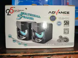 Speaker advance Masih Baru Gk Jadi Pake