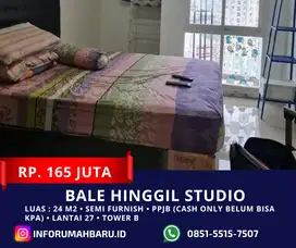 BALE HINGGIL Tower B‼️ Apartemen Studio Nol Raya Merr
