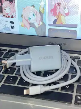 Charger Ugreen 20Wat C To Lightning MFI Fastcharging