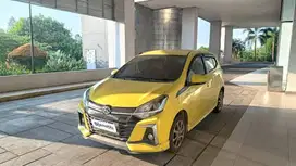 TDP Rendah -  Daihatsu Ayla 1.2 R Bensin AT 2021 Kuning GX