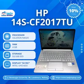 LAPTOP HP 14S-CF2017TU SANGAT SUPER MURAH!