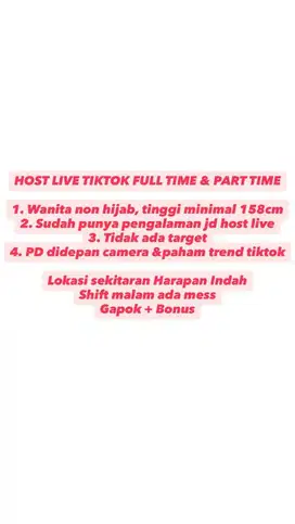 HOST LIVE FASHION