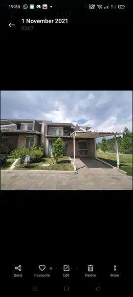 Rumah Siap Huni di Kota Baru Parahyangan Bandung